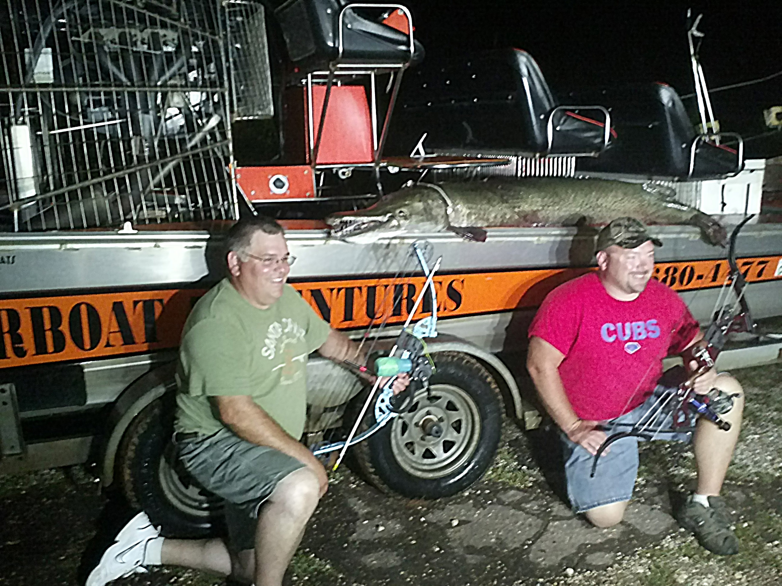 bowfishing, mobile bay, mobile delta, airboat 